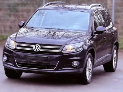 Używany VW Tiguan Sportline 140 KM (102 kW) 2012 Czarny SUV