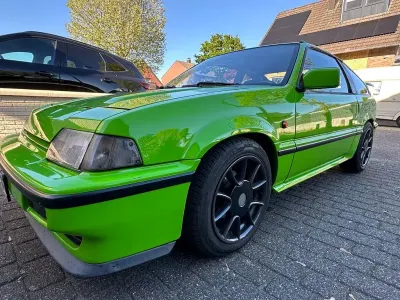 Usata Honda CR-X 136 CV (100 kW) 1988 Verde Utilitaria