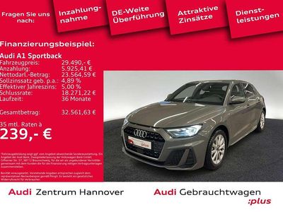 Gebraucht Audi A1 S-Line 116 PS (85 kW) 2025 Chronosgrau metallic Limousine