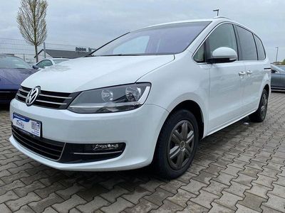 Second-hand VW Sharan Highline 150 CP (110 kW) 2015 Alb Monovolum