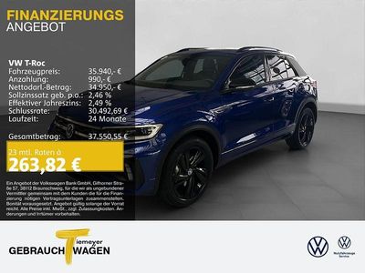 Blau Gebraucht 2025 VW T-Roc R-line SUV | 35.940 € (Fairer Preis)