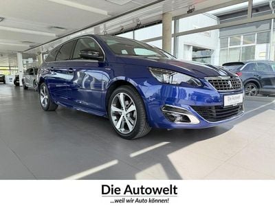 Usata Peugeot 308 SW Allure GT-Line 131 CV (96 kW) 2017 Blu Station wagon