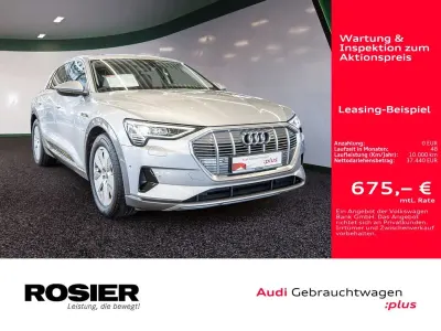 Usata Audi e-tron Advanced Plus 300 kW (408 CV) 2023 Argento SUV