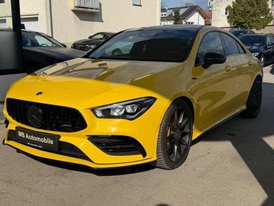 Gebraucht Mercedes CLA250 AMG line 224 PS (164 kW) 2019 Gelb Limousine