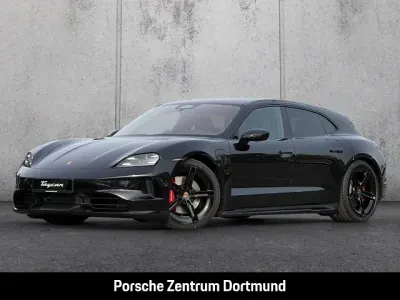 Neu Porsche Taycan Black Edition 439 kW (598 PS) 2026 Tiefschwarzmetallic Kombi