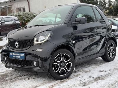 Schwarz Gebraucht 2017 Smart ForTwo Cabrio Prime Cabrio | 15.690 € (Fairer Preis)