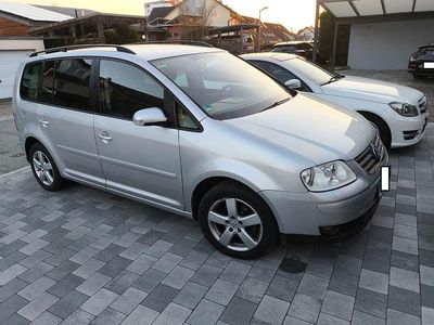 Gebraucht VW Touran 105 PS (77 kW) 2005 Silber Van / Kleinbus