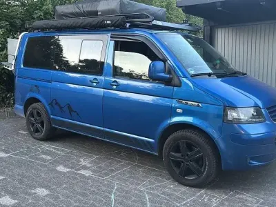 Brugt VW T5 174 HK (127 kW) 2006 Blå Van