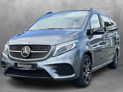 Gebraucht Mercedes V300 Exclusive 237 PS (174 kW) 2021 Selenitgrau metallic Van / Kleinbus