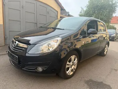 Gebraucht Opel Corsa 90 PS (66 kW) 2010 Schwarz Kleinwagen