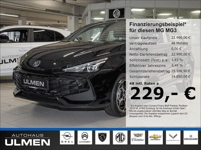 Nuova MG MG3 Luxury 194 CV (142 kW) 2026 Nero Utilitaria