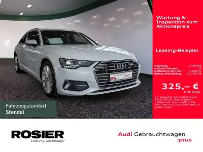 Gebraucht Audi A6 Sport 204 PS (150 kW) 2022 Weiss / gletscherweiss Kombi