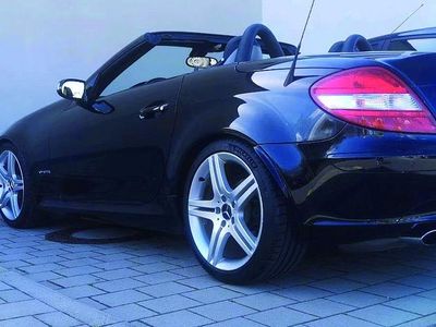 Gebraucht Mercedes SLK200 AMG 163 PS (119 kW) 2005 Schwarz Cabrio