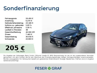 Gebraucht Cupra Leon 150 PS (110 kW) 2025 Mitternachtsschwarz Kombi
