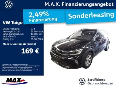 Gebraucht VW Taigo Life 116 PS (85 kW) 2026 Schwarz SUV