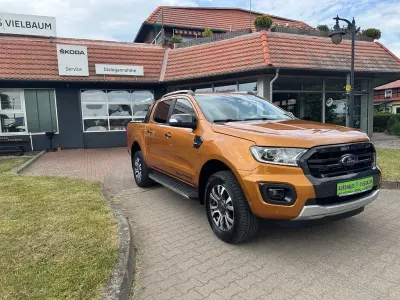 Gebraucht Ford Ranger Wildtrack 212 PS (155 kW) 2021 Orange Pickup