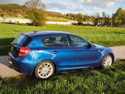 Usata BMW 118 M Sport 143 CV (105 kW) 2009 Blu Utilitaria