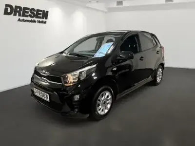 Gebraucht Kia Picanto DREAM-TEAM Edition 67 PS (49 kW) 2020 Abp) auroraschwarz met. (schwarz Kleinwagen