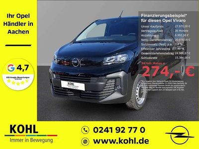 New Opel Vivaro 120 HP (88 kW) 2025 Black Minivan