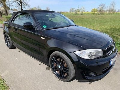 Usata BMW 118 Cabriolet 143 CV (105 kW) 2012 Nero Cabrio