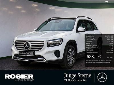 Gebraucht Mercedes GLB220 Advanced 190 PS (139 kW) 2023 Weiss / digitalweiss (metallic) SUV