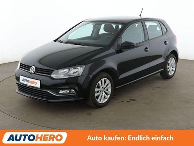 Gebraucht VW Polo Comfortline 75 PS (55 kW) 2016 Schwarz Limousine