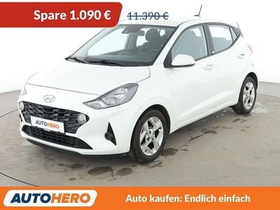 Gebraucht Hyundai i10 Trend 84 PS (61 kW) 2020 Weiß Kleinwagen