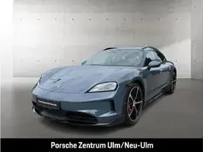 Neu Porsche Taycan 439 kW (598 PS) 2026 Blau (paleblue metallic) Limousine