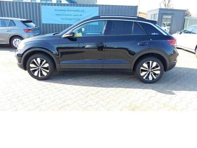 Gebraucht VW T-Roc Goal 116 PS (85 kW) 2025 Deepblackperleffektmet c9x (schwarz)schwarz SUV