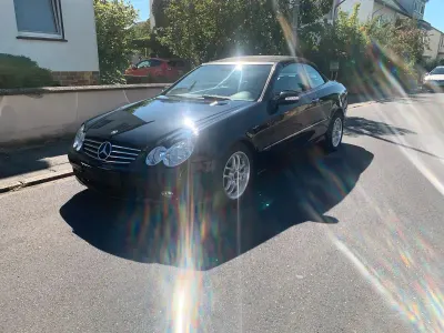Brugt Mercedes CLK320 Elegance 204 HK (150 kW) 2004 Sort Cabriolet
