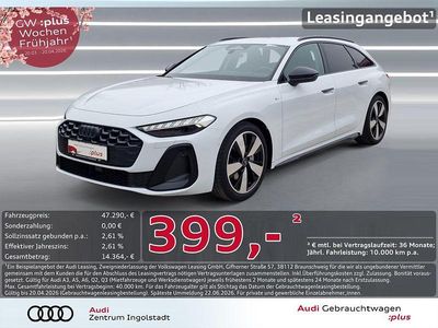 Gebraucht Audi A5 S-Line 204 PS (150 kW) 2025 Gletscherweiß metallic Kombi