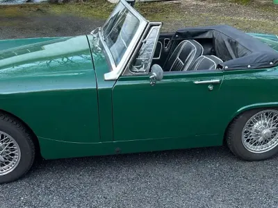 Usata MG Midget 54 CV (39 kW) 1967 Verde Cabrio