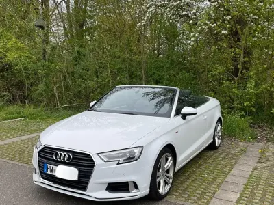 Gebraucht Audi A3 Cabriolet 150 PS (110 kW) 2018 Weiß Cabrio