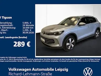 Neu VW Tiguan Elegance 193 PS (141 kW) 2025 Silber SUV