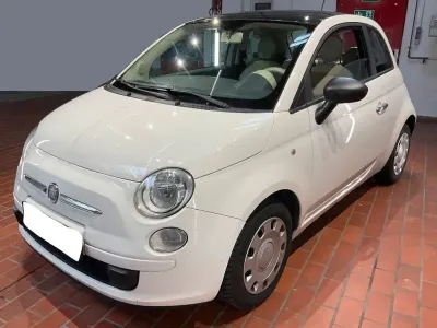 Gebraucht Fiat 500 Pop 69 PS (50 kW) 2009 Weiß Cabrio