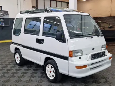 Gebraucht Subaru Libero 54 PS (39 kW) 1998 Weiß Van / Kleinbus