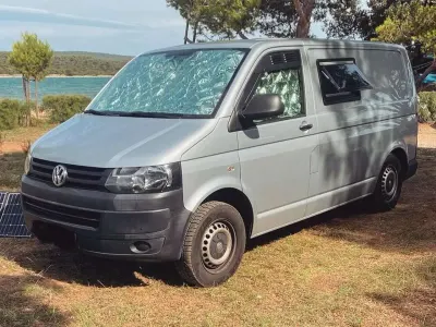 Gebraucht VW T5 114 PS (83 kW) 2015 Silber Van