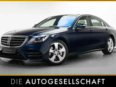 Gebraucht Mercedes S350 AMG line 286 PS (210 kW) 2018 Cavansitblau  metalliclack Limousine