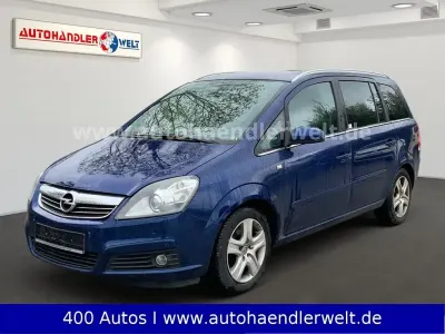 Usata Opel Zafira Edition 125 CV (91 kW) 2009 Blu Monovolume