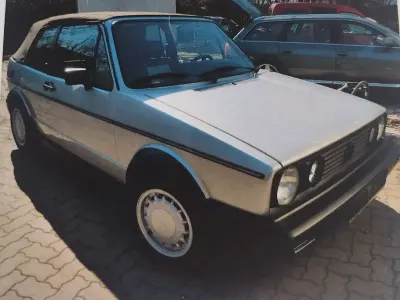Gebraucht VW Golf Cabriolet 95 PS (69 kW) 1990 Silber Cabrio