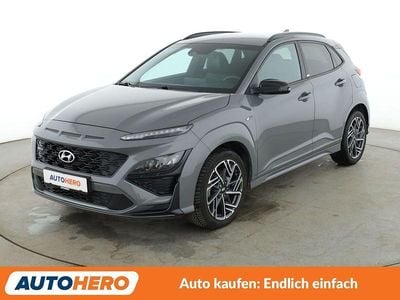 Gebraucht Hyundai Kona N Line 120 PS (88 kW) 2021 Grau SUV