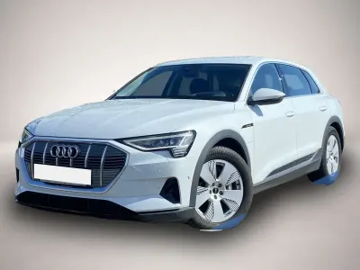 Gebraucht Audi e-tron 300 kW (408 PS) 2022 Weiß SUV