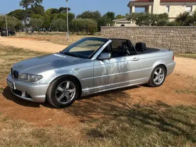 Brugt BMW 320 Cabriolet Performance 170 HK (125 kW) 2005 Sølv Cabriolet