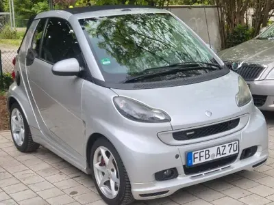 Occasion Smart ForTwo Cabrio Brabus Xclusive 98 ch (72 kW) 2009 Argent Cabriolet
