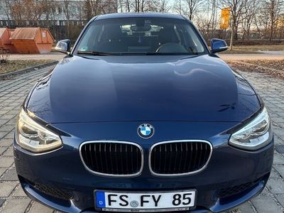 Blau Gebraucht 2012 BMW 118 Sport Line Kleinwagen | 8.700 € (Fairer Preis)