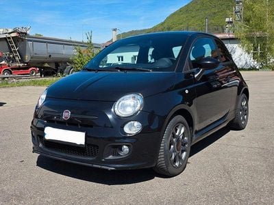 Second-hand Fiat 500S S 69 CP (50 kW) 2013 Negru Berlinǎ