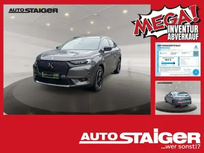 Gebraucht DS Automobiles DS7 Crossback Performance Line Plus 299 PS (219 kW) 2021 Lackierung platiniumgrau/meta SUV