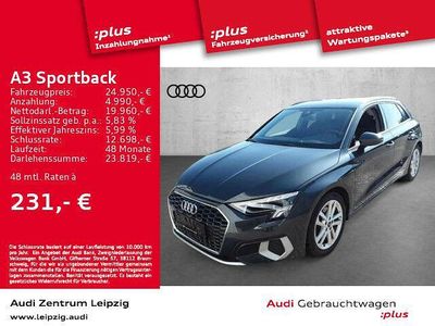 Gebraucht Audi A3 Ambiente 110 PS (80 kW) 2021 Grau Limousine