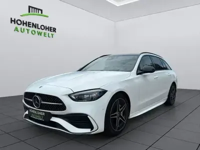 Gebraucht Mercedes C300 AMG line 265 PS (194 kW) 2023 Weiß Kombi