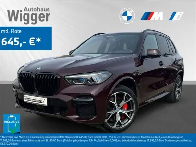 Gebraucht BMW X5 M Sport 394 PS (289 kW) 2023 Dunkelrot SUV